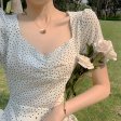 Retro Office Lady Casual Summer Elegant Split Dress Women